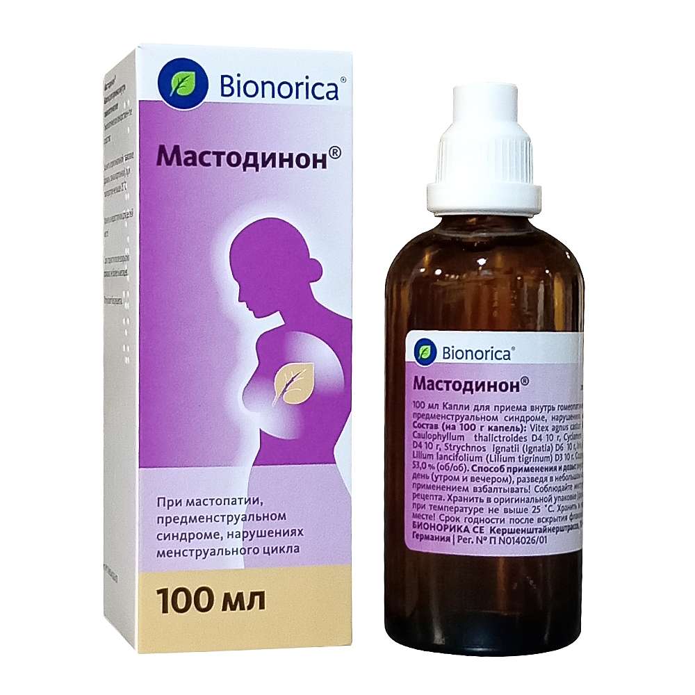 Мастодинон капли для приема внутрь, 100 мл