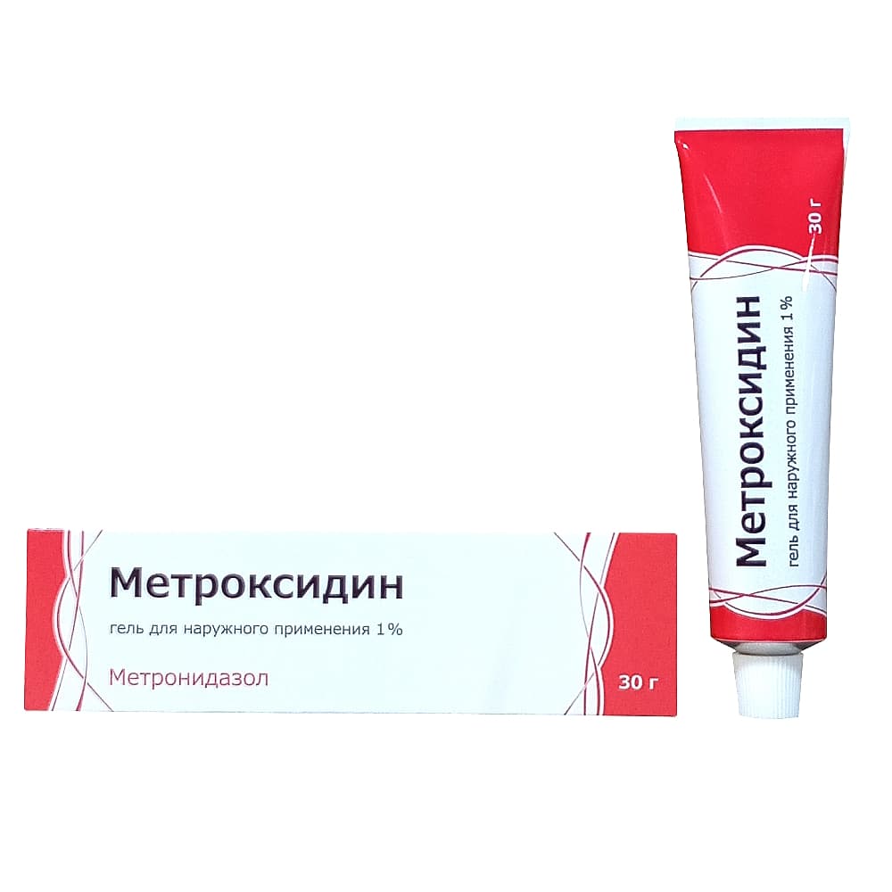 Метроксидин гель 1% 30г