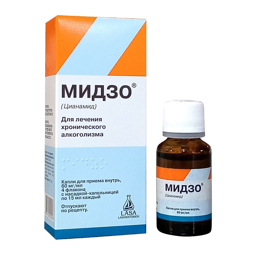 Мидзо флаконы-капельницы 0,06/мл, 15 мл, 4 шт.