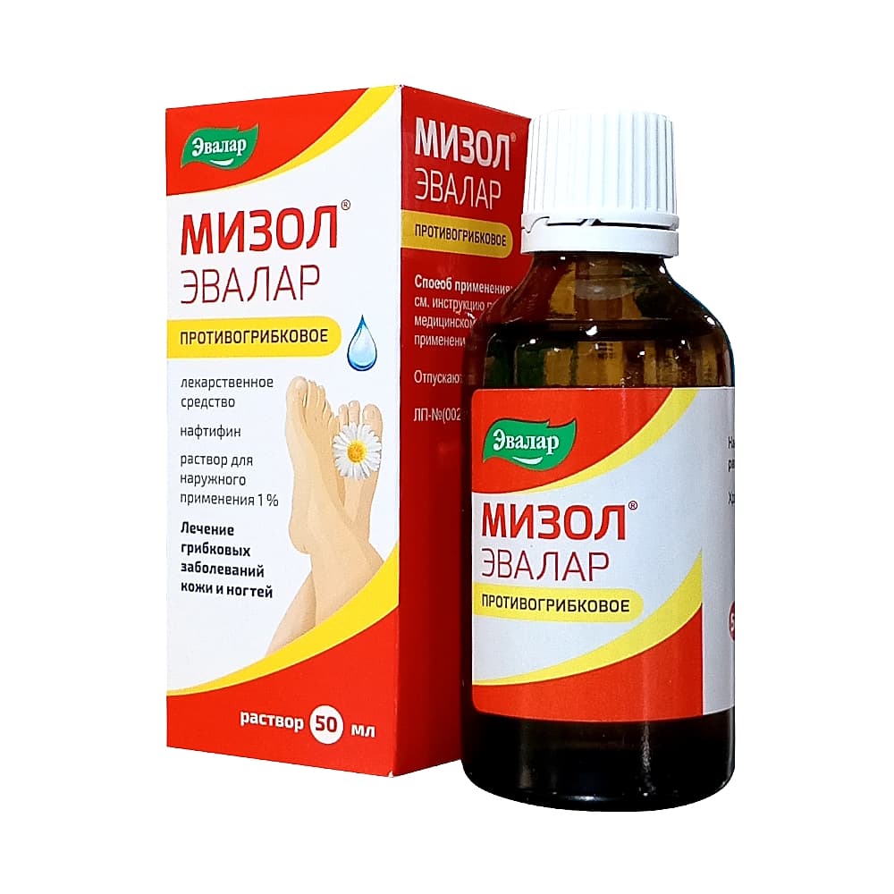 Мизол Эвалар капли 1%, 50 мл.