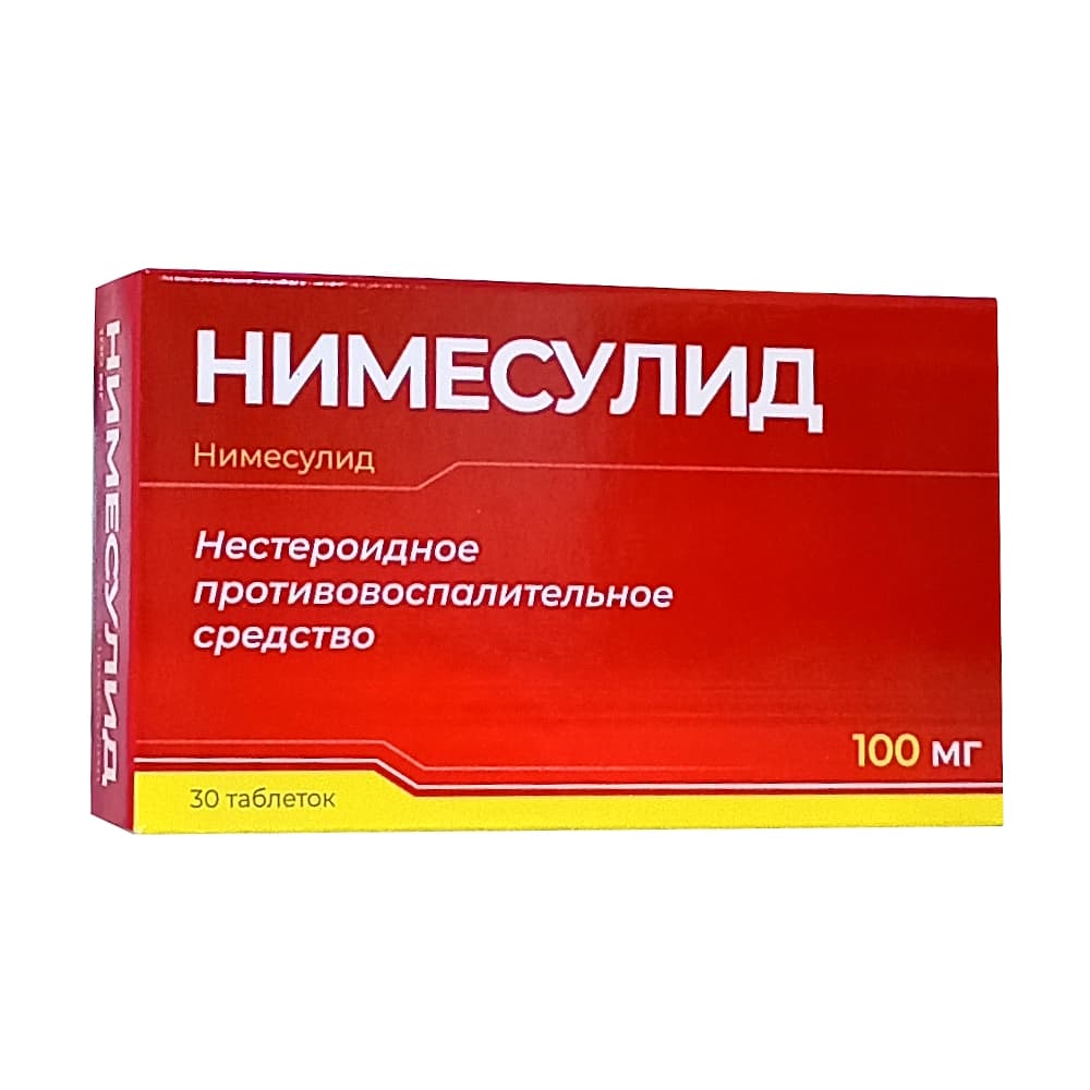 Нимесулид Велфарм таблетки 100 мг, 30 шт.