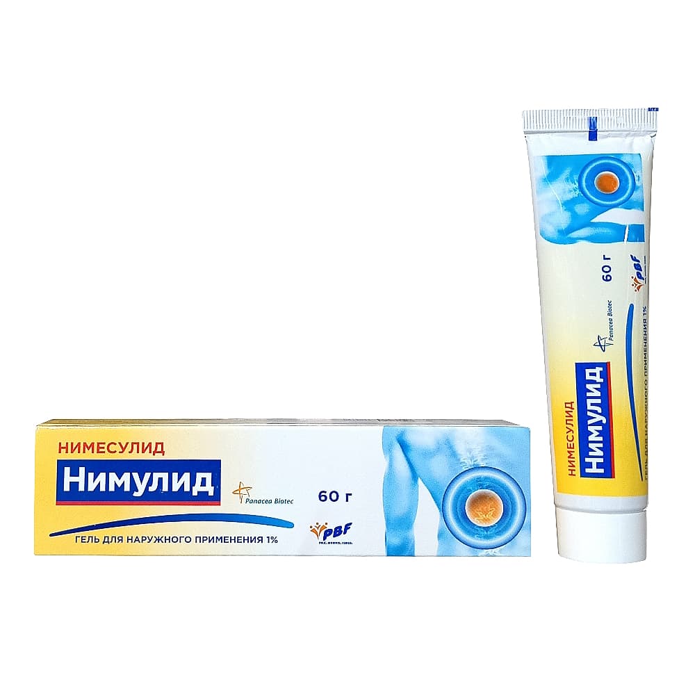 Нимулид гель 1%, 60 г