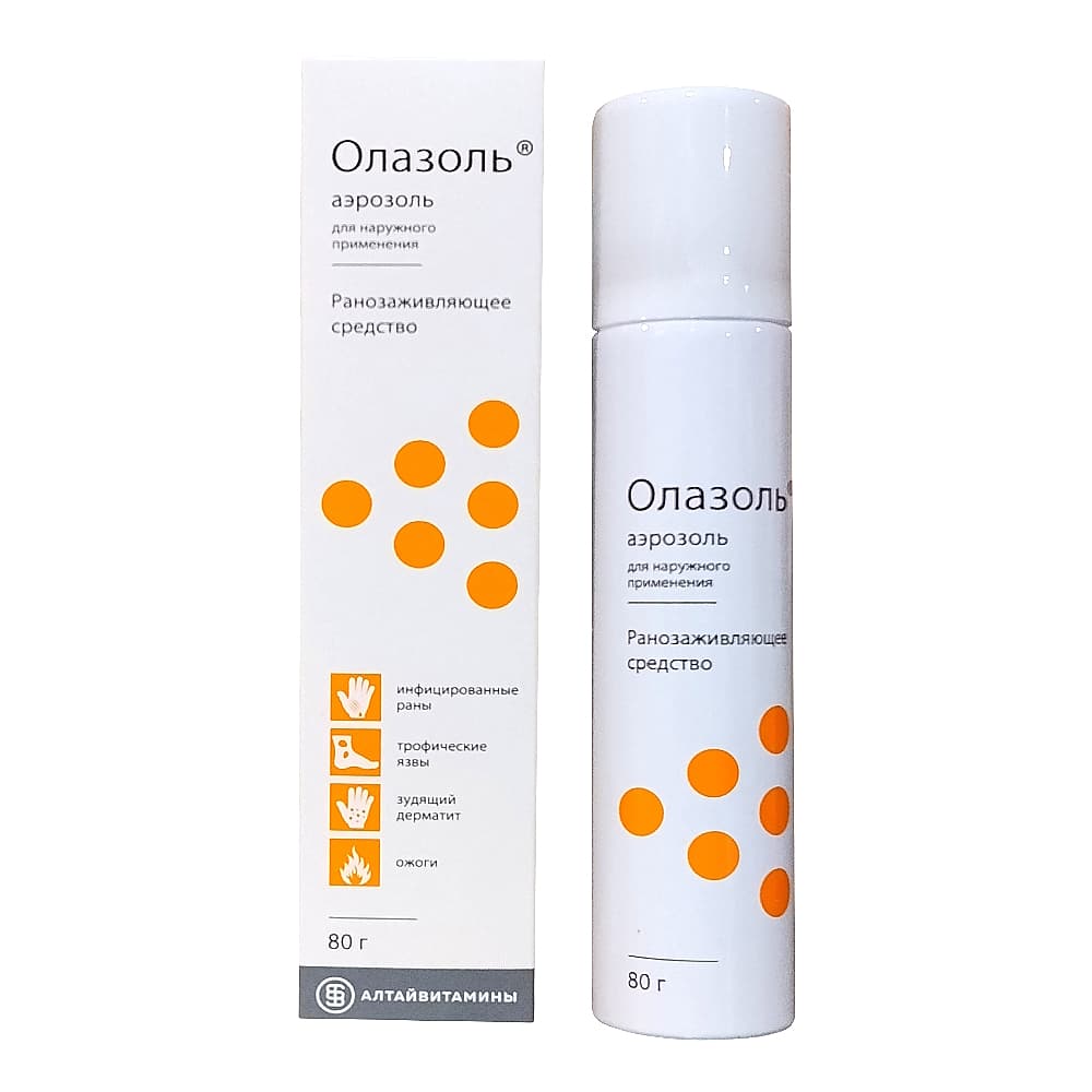 Олазоль аэрозоль для наруж.применения, 80 г