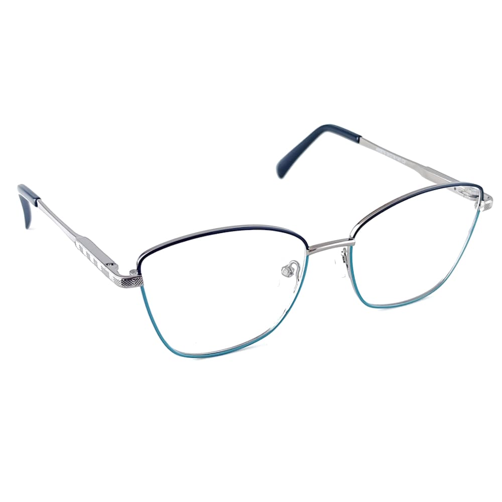 Оправа Amshar черно-голубая /8816-9