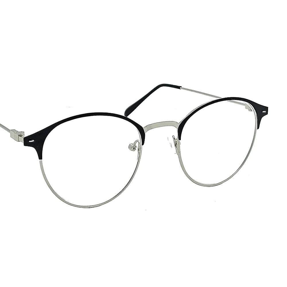 Очки MARCELLO черно-серебряные с тонировкой, антиблик /0791