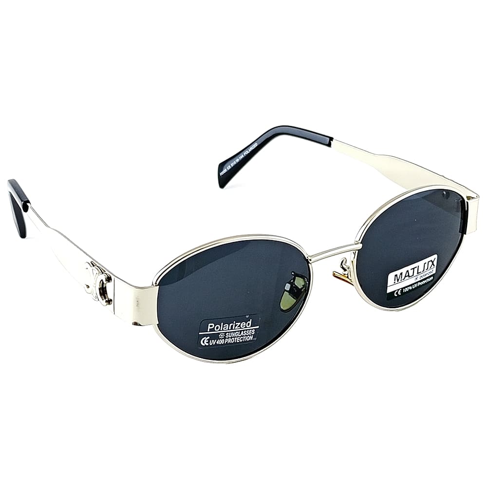 Очки MATLIIX metal polarized солнцезащитные черные /2020-5