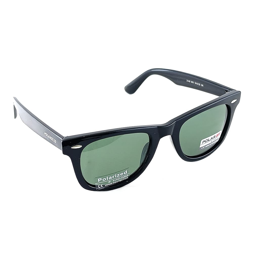 Очки POLAR SPORT polarized солнцезащитные черно-зеленые /2140