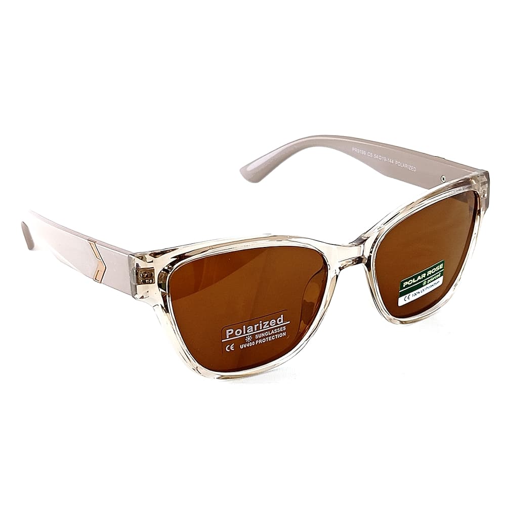 Очки POLAR Rose polarized солнцезащитные бежевые /9199
