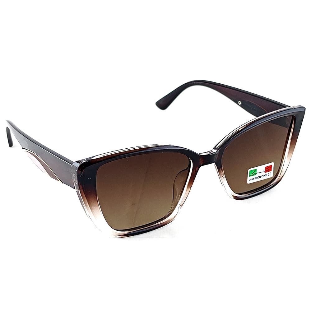 Очки LUOWEITE солнцезащитные, коричневый градиент /0270-4