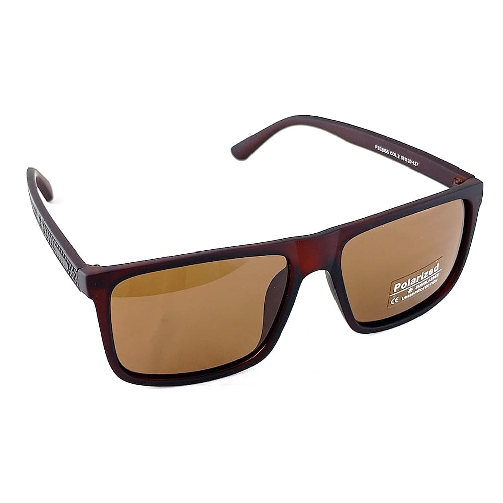 Очки POLARIZED солнцезащитные коричневые /02855