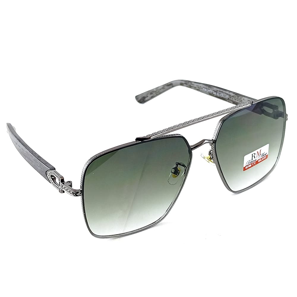 Очки REBECCA MOORE солнцезащитные бирюзово-серебряные /19043-4