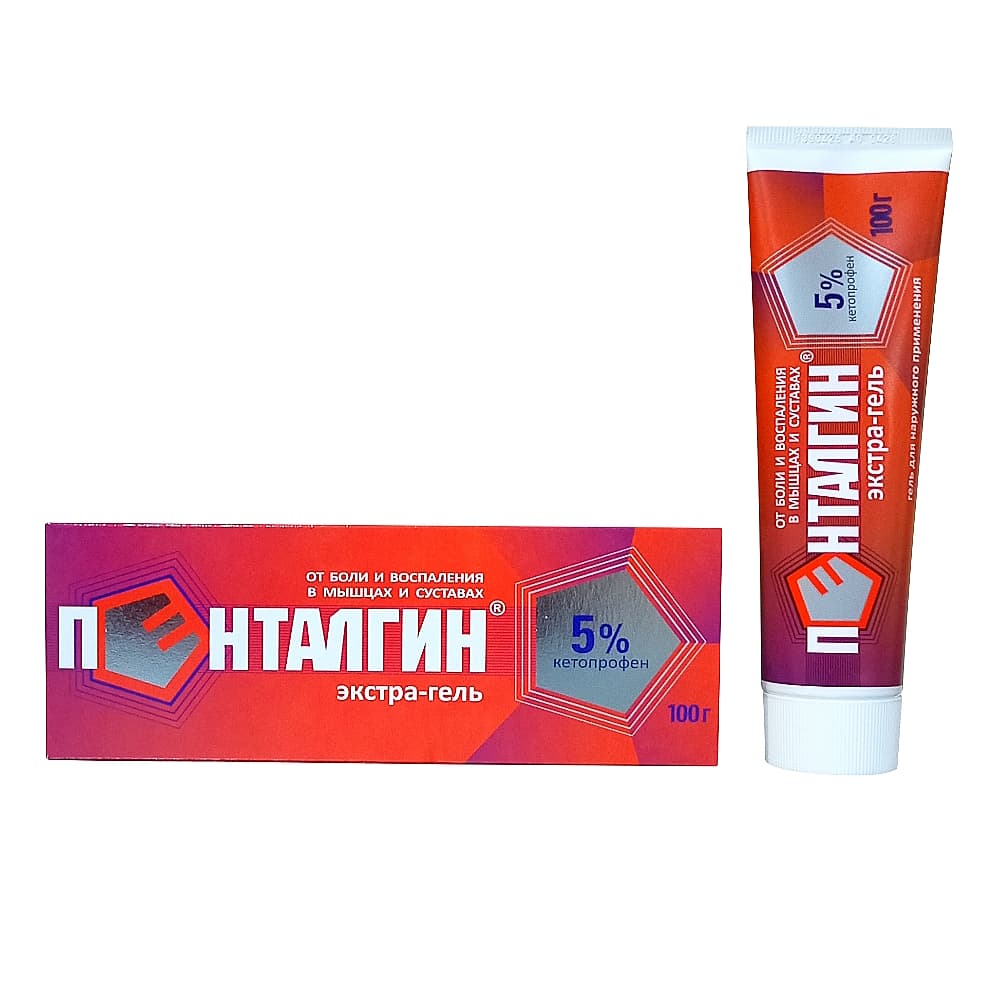 Пенталгин Экстра-гель 5%, 100 г