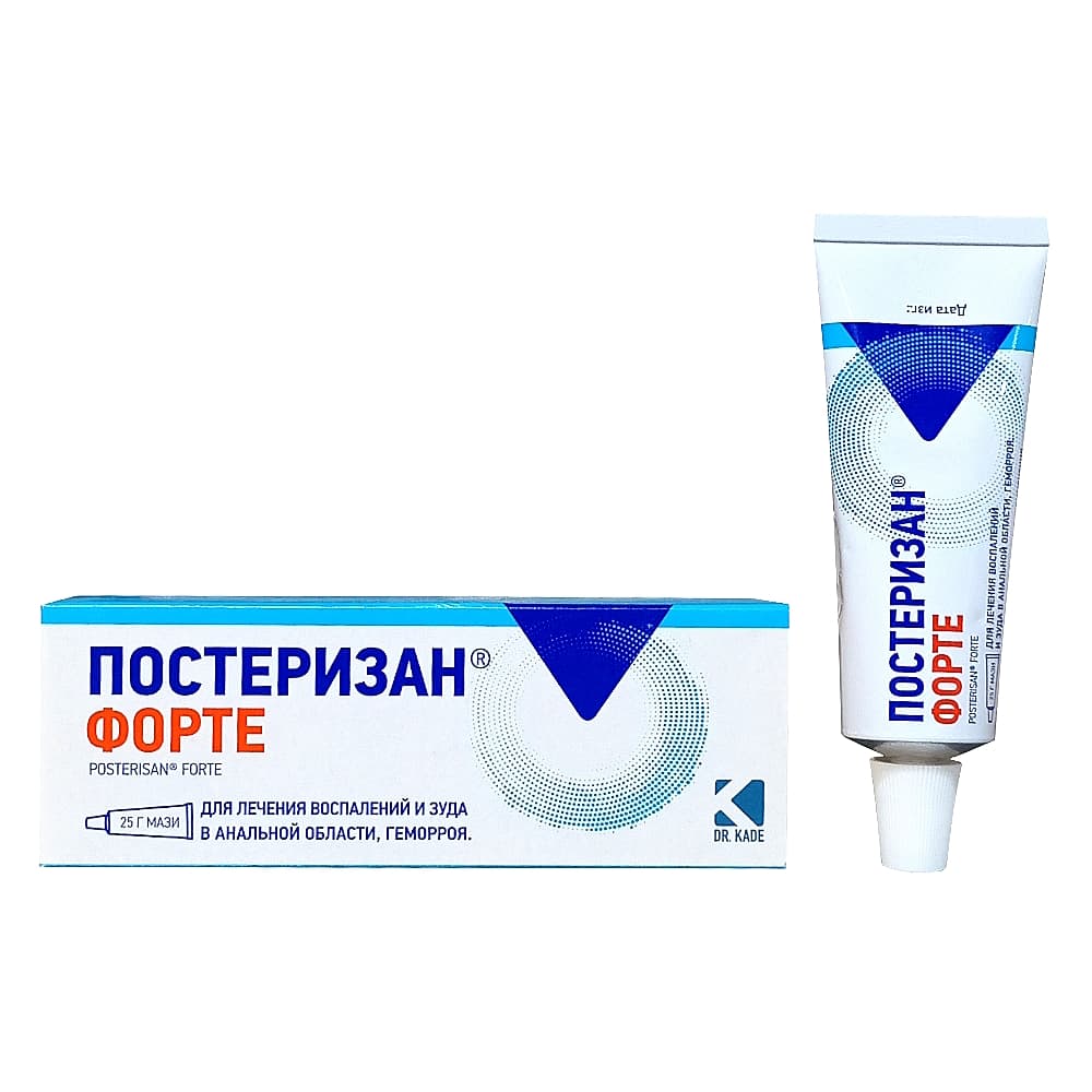 Постеризан Форте мазь, 25 гр