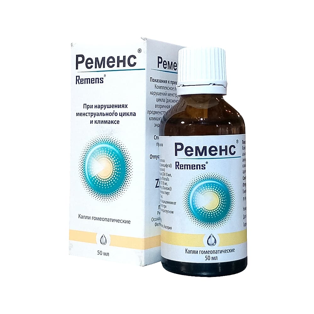 Ременс капли для приема внутрь 50 мл.