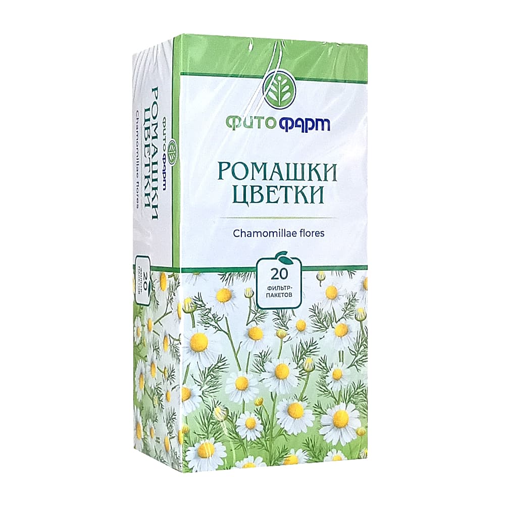 Ромашки цветки фильтр-пакеты по 1,5г, 20шт
