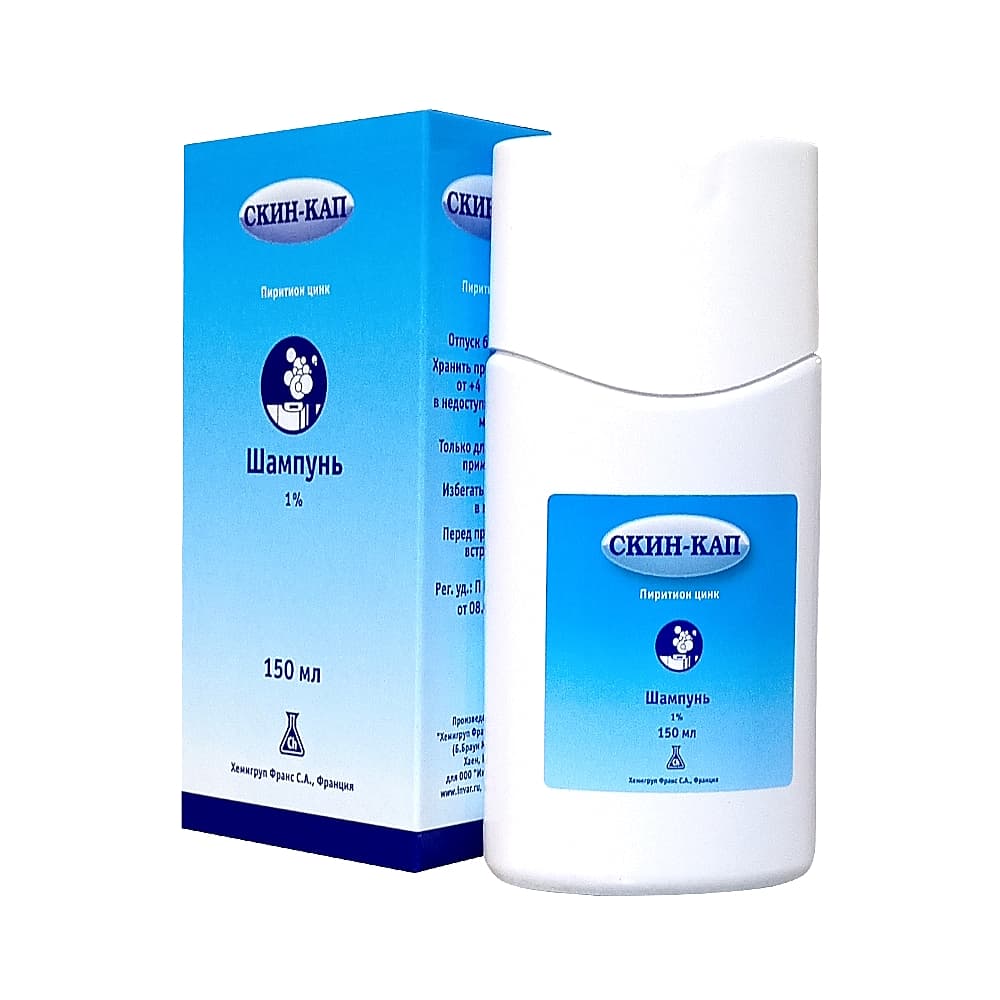 СКИН-КАП шампунь 1% 150мл 