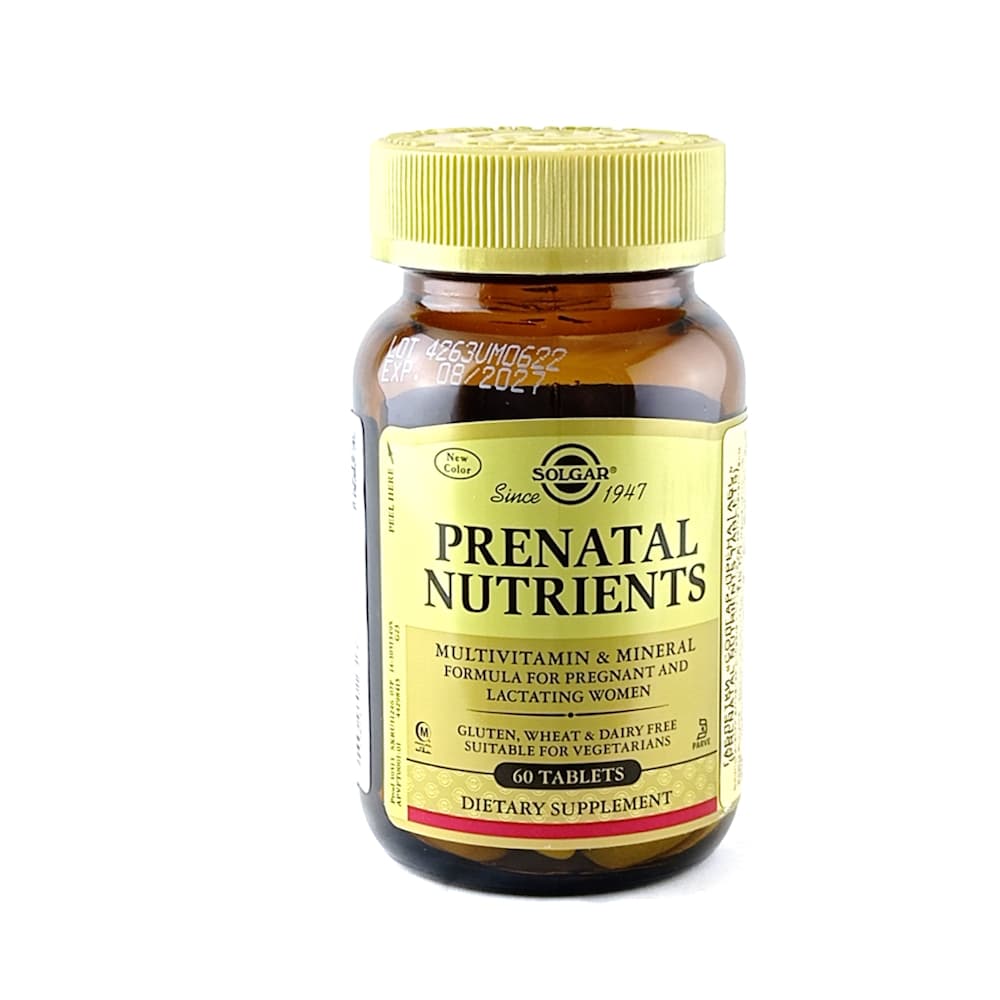 SOLGAR Prenatal таблетки для беременных и кормящих, №60