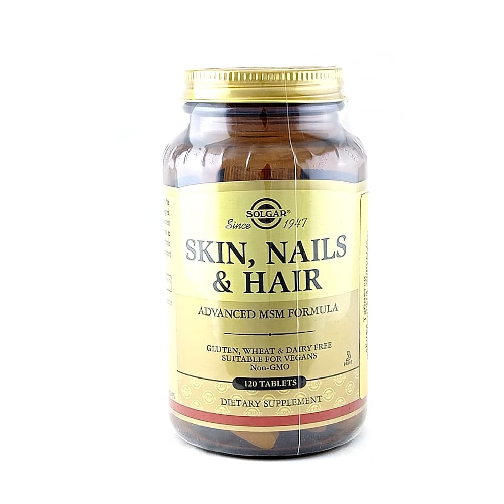 SOLGAR таблетки для кожи, волос и ногтей, №120