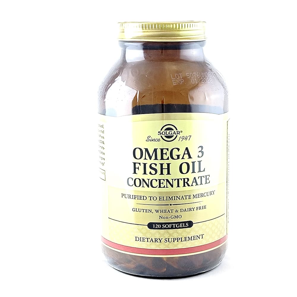 SOLGAR концентрат рыбьего жира Омега-3, №120