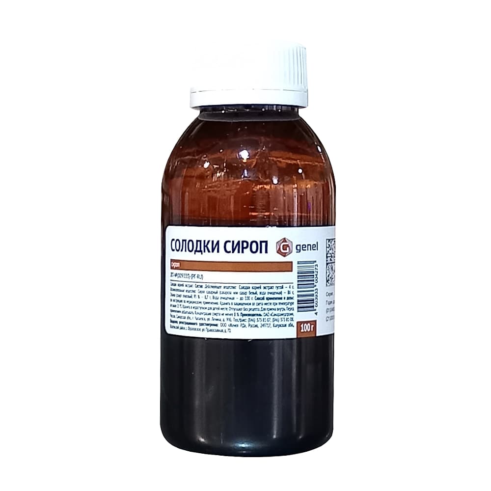 Солодки сироп, 100 мл