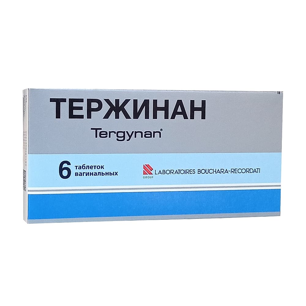 Тержинан таблетки ваг., 6 шт