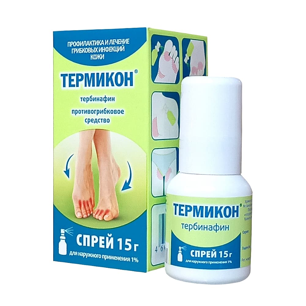 Термикон спрей 1%, 15 г