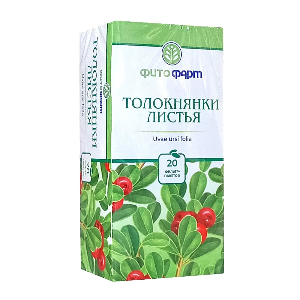 Толокнянки листья в фильтр-пакетах по 1,5г, 20 шт