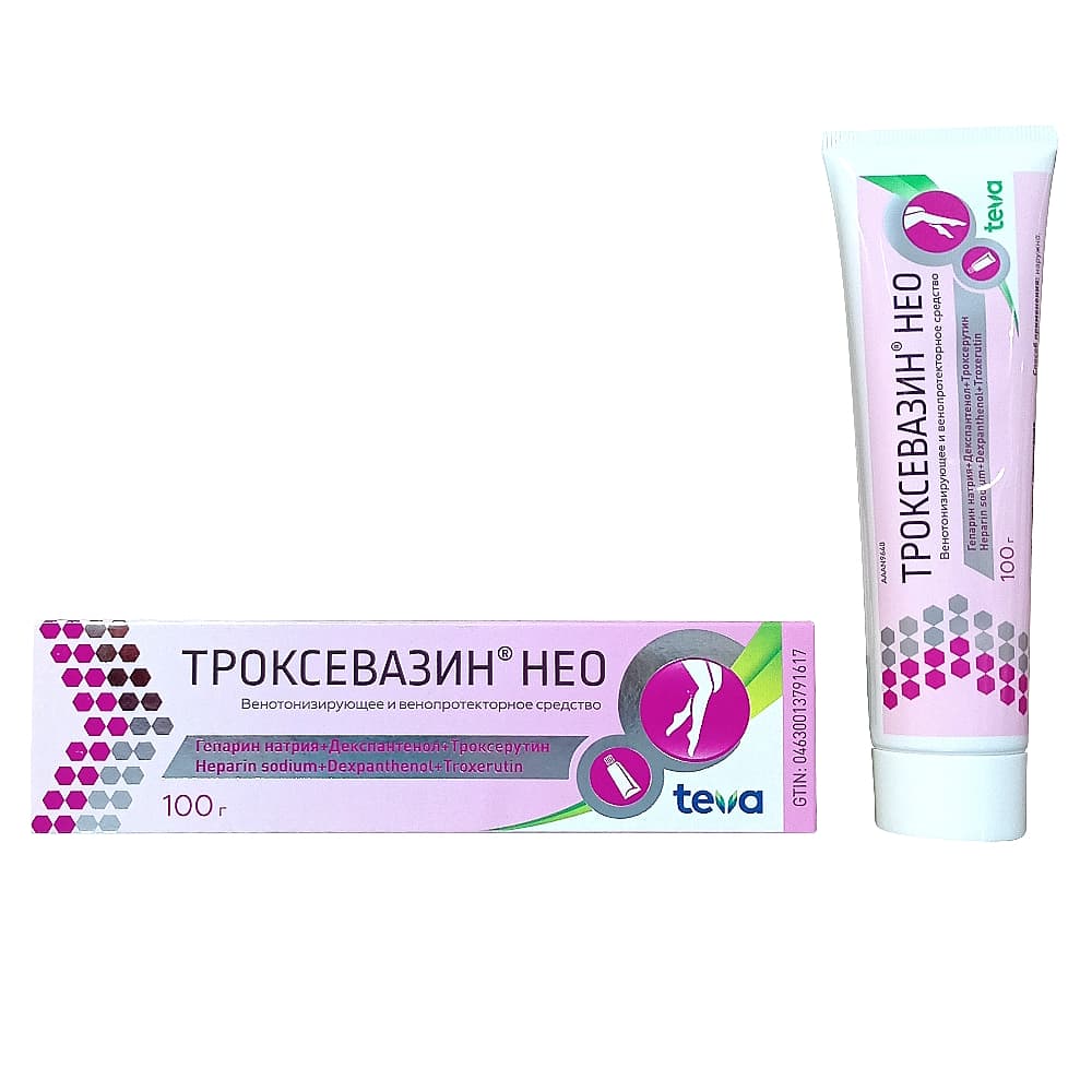 Троксевазин Нео гель ,100 гр.
