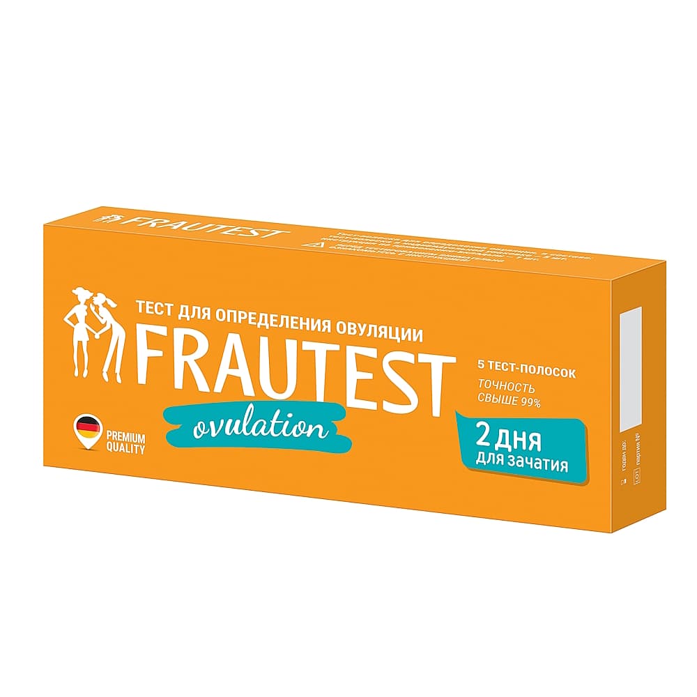 FRAUTEST Ovulation тест для определения овуляции, №5