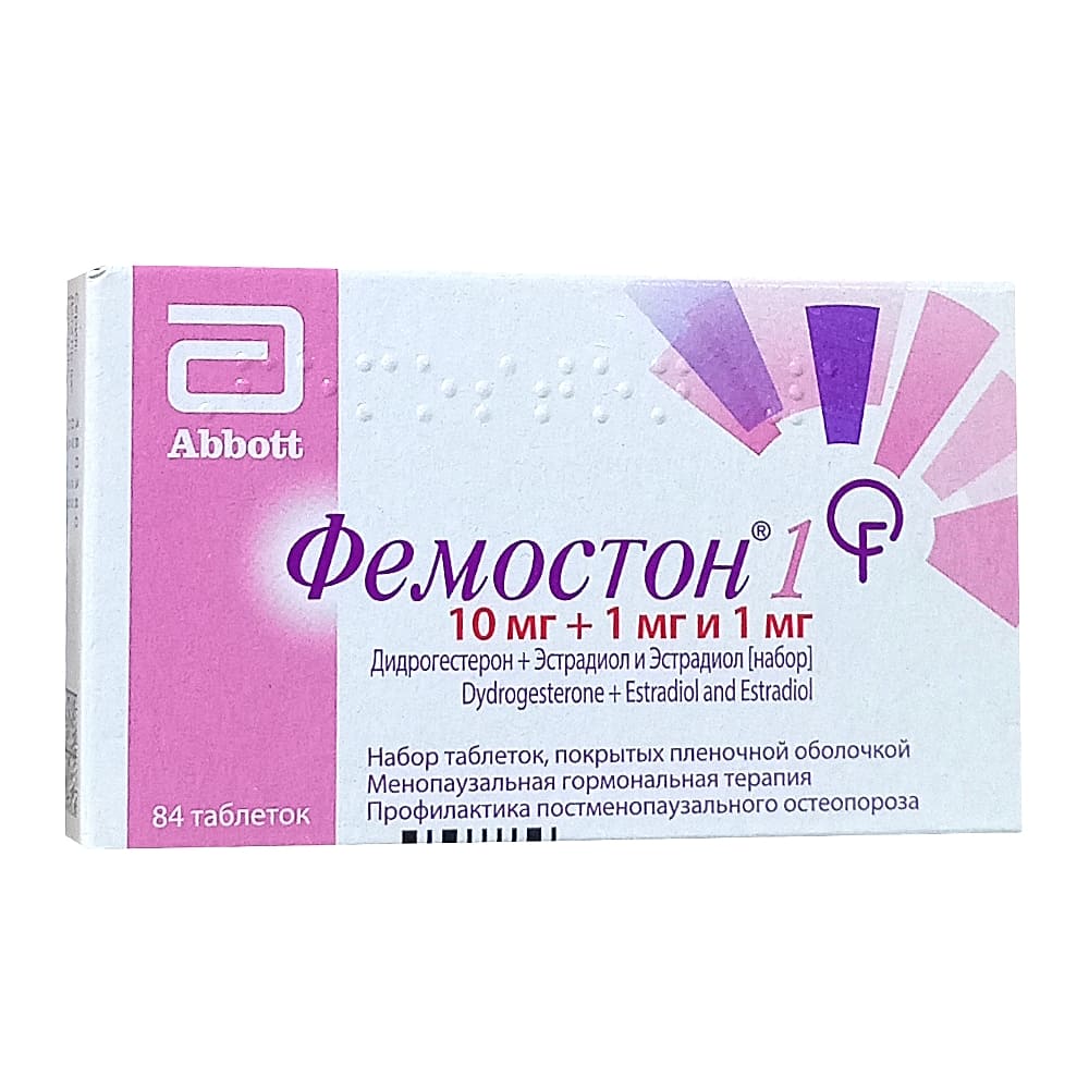 Фемостон 1 таблетки, 84 шт.
