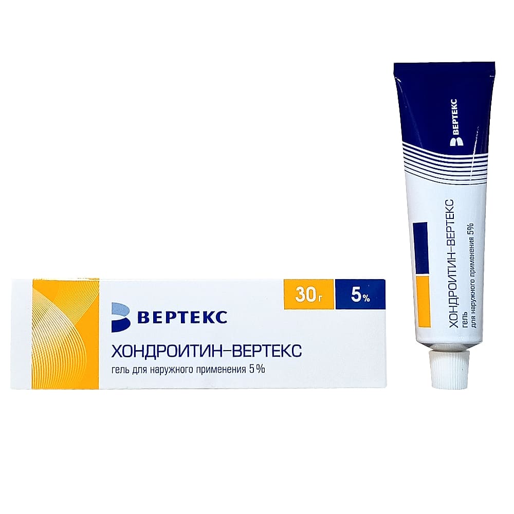 Хондроитин-Вертекс гель 5%, 30 гр.
