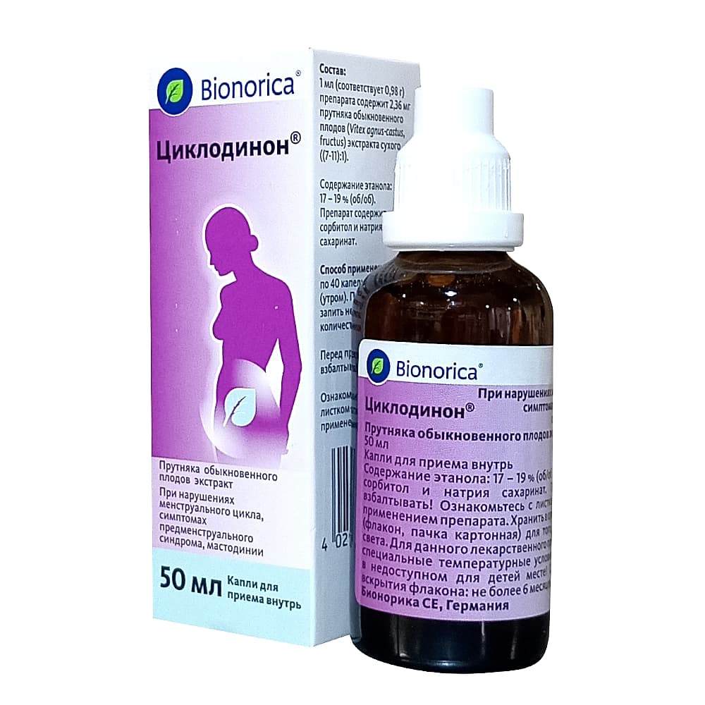 Циклодинон капли, 50 мл