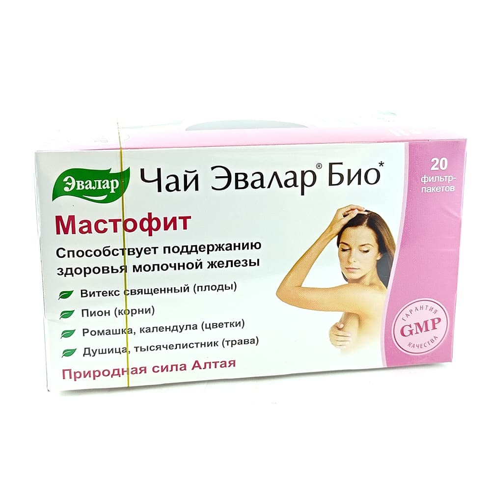 Чай Эвалар Био мастофит, фильтр-пакет 20шт 