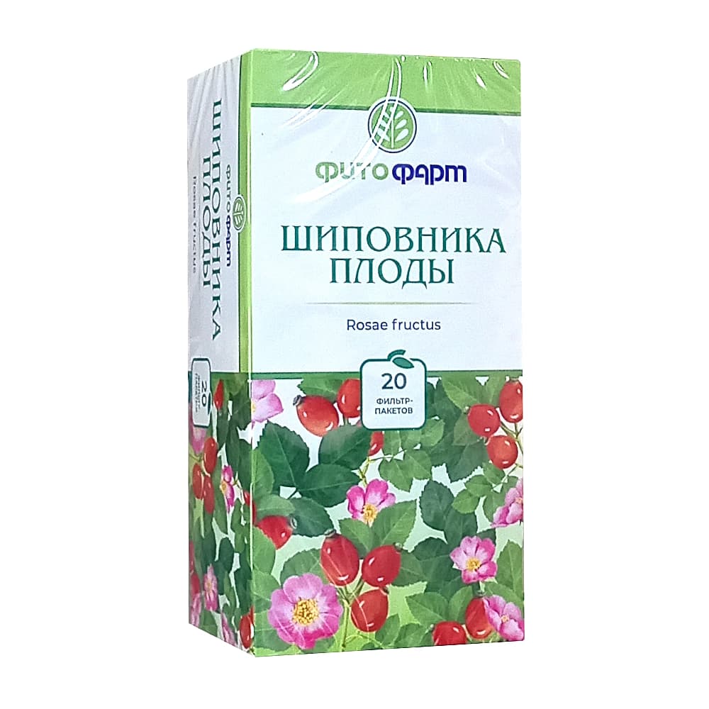 Шиповника плоды в фильтр-пакетах по 4г, 20 шт