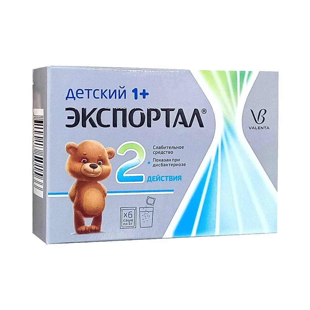 Экспортал порошок для приг.раствора 5г, 6 шт.