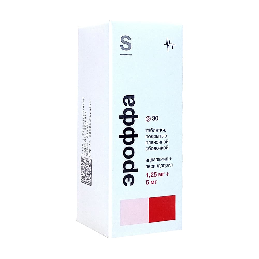 Эроффа 1,25 мг+5 мг таблетки, 30 шт